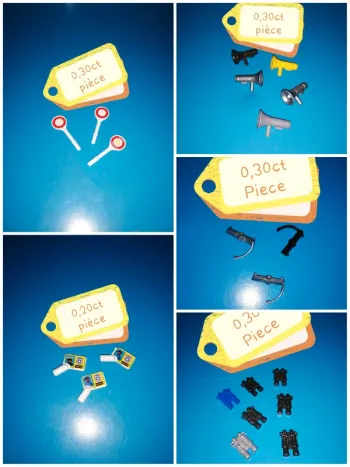 thème* accessoire / pancarte - mégaphone - jumelles