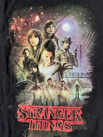 T-shirt oversized Stranger Things