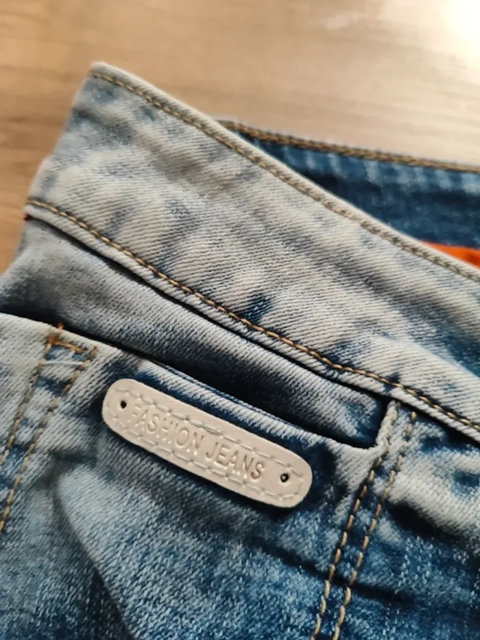 Jean droit Terance Kole Bleu Taille 46 - Confort et style ! Prix mini ! - photo numéro 6