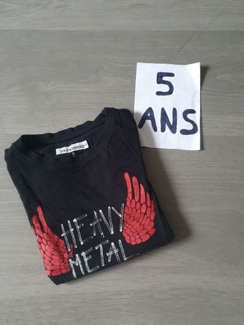 Maillot t-shirt 5ans garçon