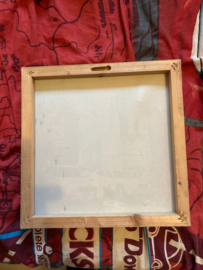 Toile / tableau taxi New York multicolor - photo numéro 2