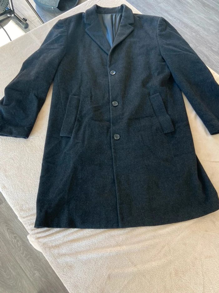 Manteau long hiver laine homme 56 - photo numéro 2
