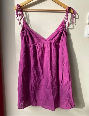 Robe pull & bear fuschia