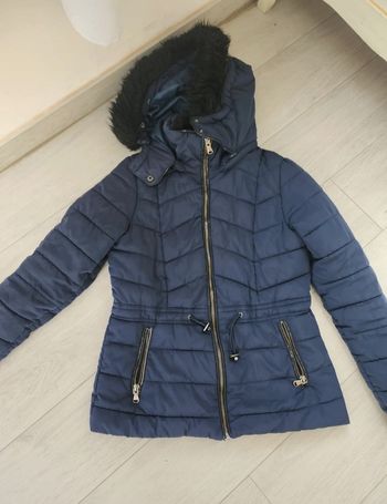 Doudoune cintrée Camaïeu marine taille S