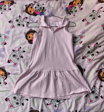 Robe fille taille 9-10 ans, rose pâle