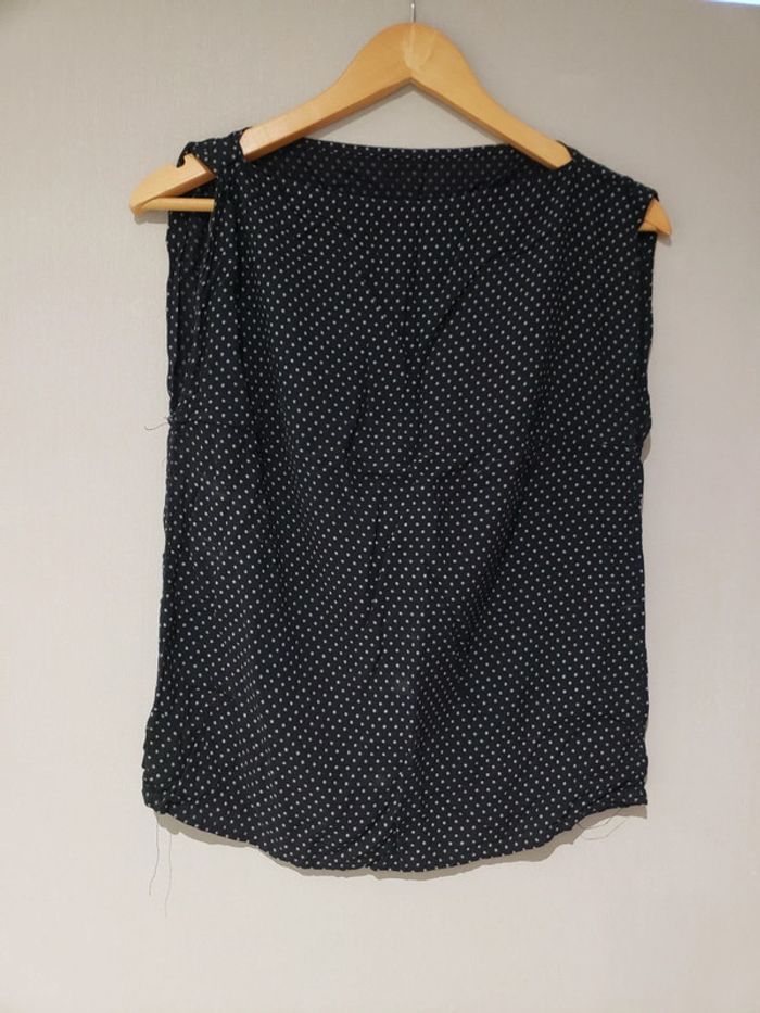 Haut sans manches noir M