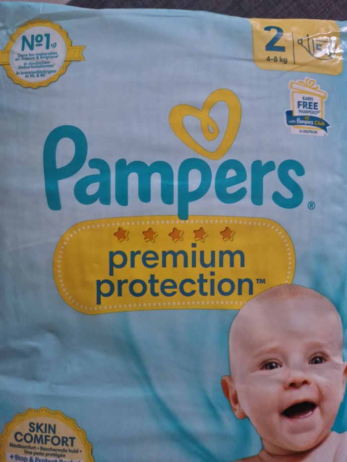 Pampers premium protection taille 2 - photo numéro 4
