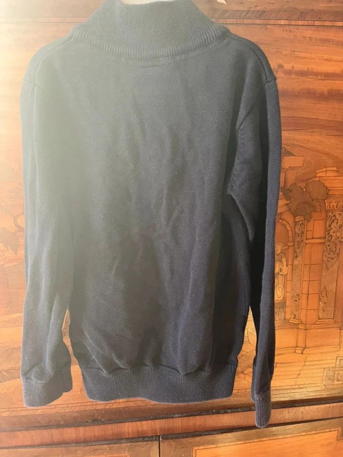 Gilet zippé bleu marine tape à l’œil 6 ans - photo numéro 4