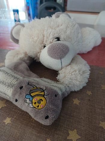 Peluche doudou chien