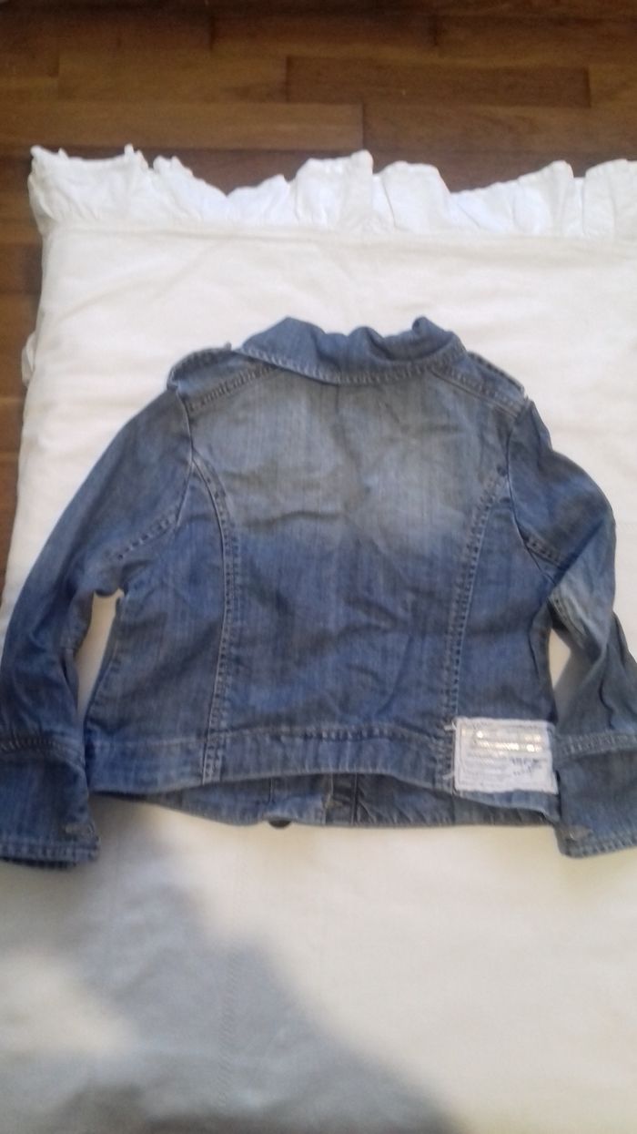 1 veste en jean fille 4 ans - photo numéro 2