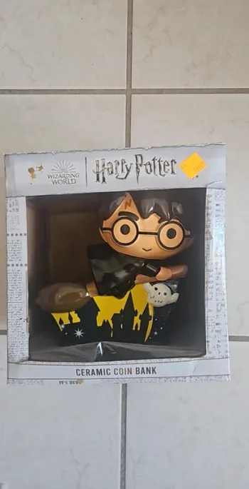 Ceramic coin bank harry potter