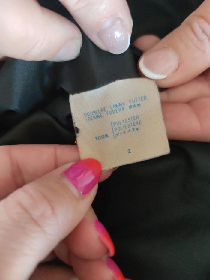 Veste longue Klein d'oeil 38 - photo numéro 5