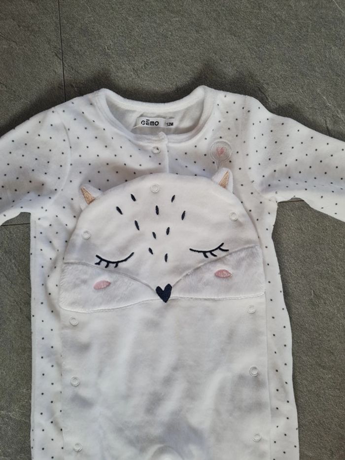 Pyjama gemo taille 12 mois neuf - photo numéro 2