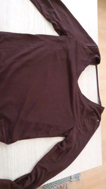 Haut effet croisé dos ajouré