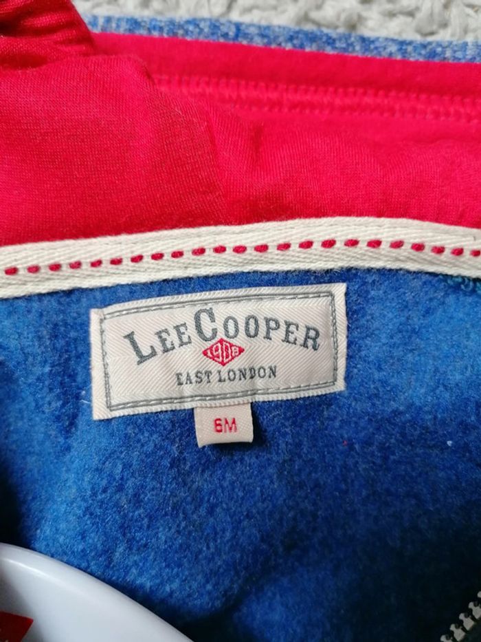 Ensemble Lee Cooper jean + sweat zip à capuche bébé garçon 6 mois #espanolitinagarcon6mois - photo numéro 2