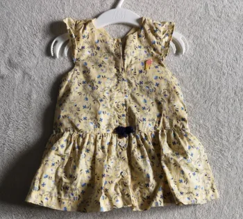 Ensemble jaune fleurie