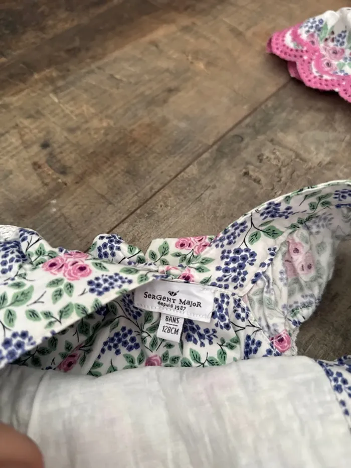 Lot de 2 robes doublées + chouchous - photo numéro 5