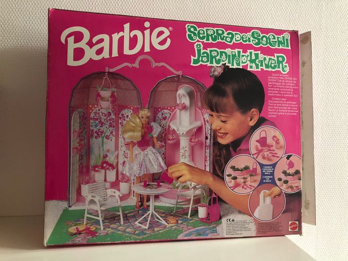 Coffret serre jardin d’hiver Barbie 1987 - photo numéro 2