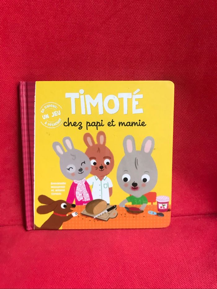 Livre Timoté chez papi et mamie