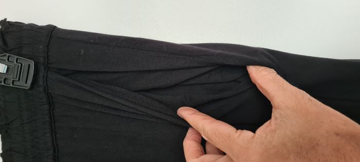 Pantalon fluide noir style Yoga - M - H&M - photo numéro 5