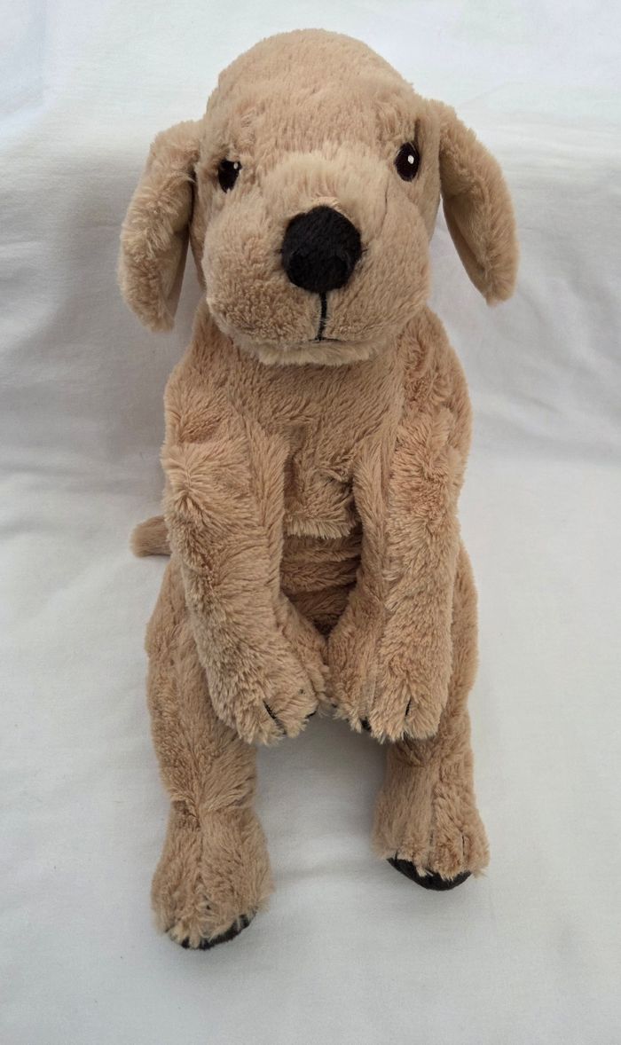 Doudou peluche chien beige- Gosig Golden - Ikea
