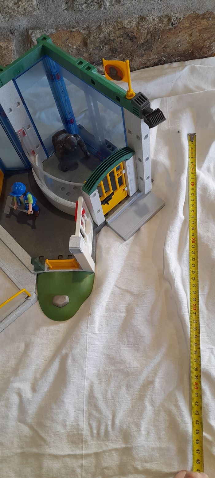 Zoo vintage avec enclos de gorille et tigre playmobil - photo numéro 5