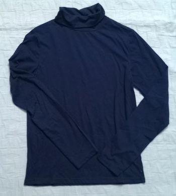 Okaïdi sous pull bleu marine 14 ans