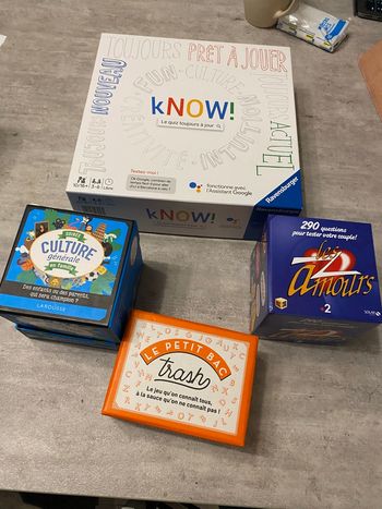 Lot jeux de société 