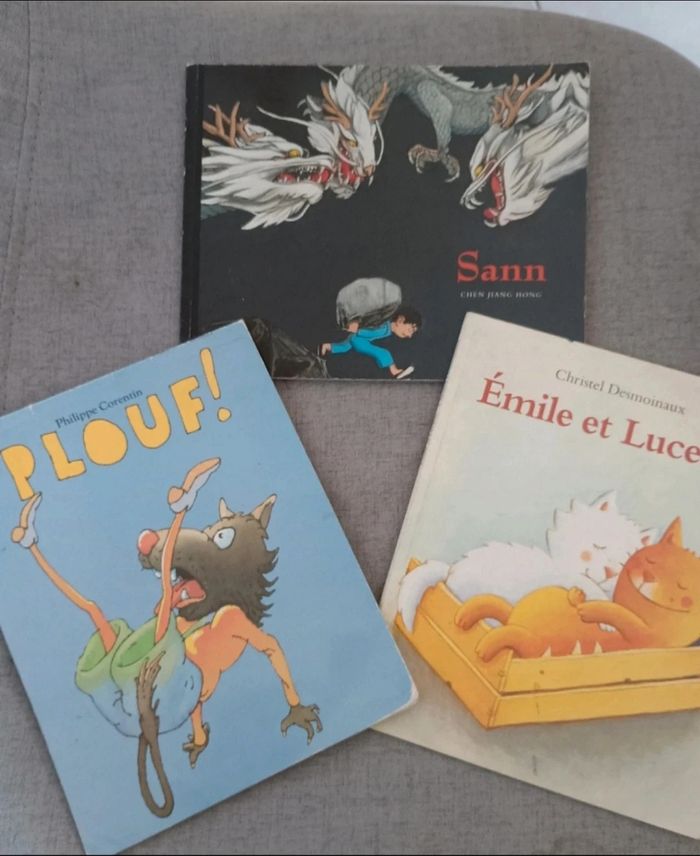 3 livres école des loisirs