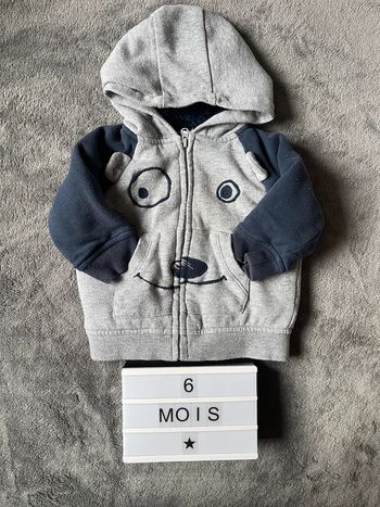 Veste fourrée 6 mois