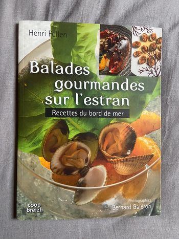 Livre balades gourmandes sur l’estran