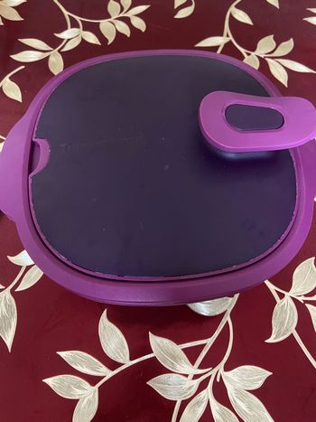 Plat à riz Tupperware