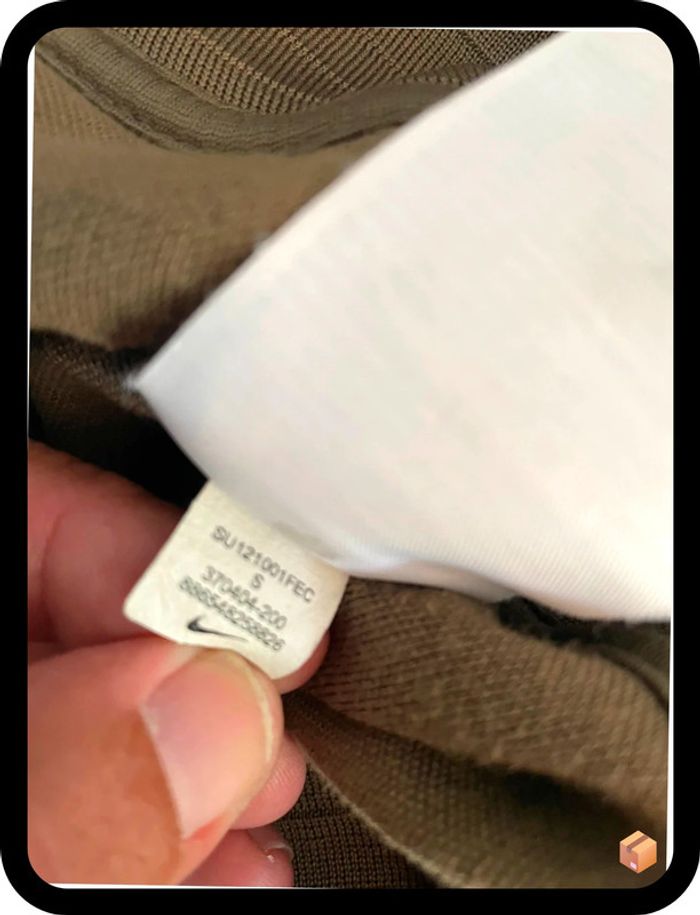 Veste Nike homme Taille S taille grand – Marron kaki – Parfait état - photo numéro 6