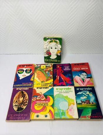 9 livres melle âge tendre 