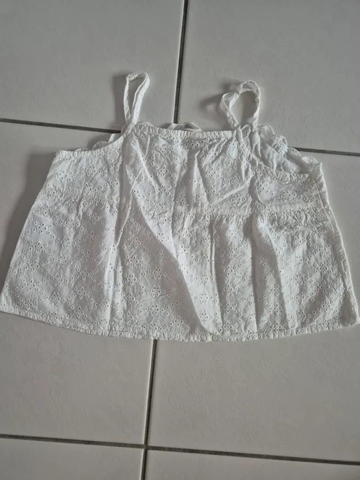 Débardeur blanc 10 ans H&M - photo numéro 2