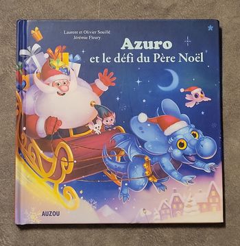 Livre illustré Azuro et le défi du Père Noël