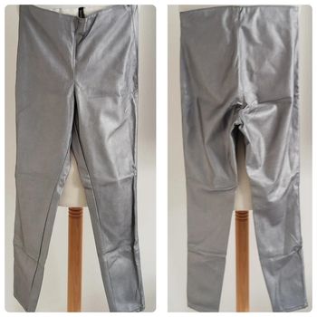 Pantalon legging argenté H&M taille 40