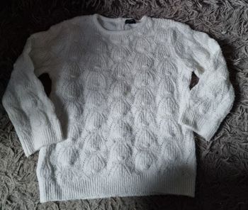 Pull blanc 36mois