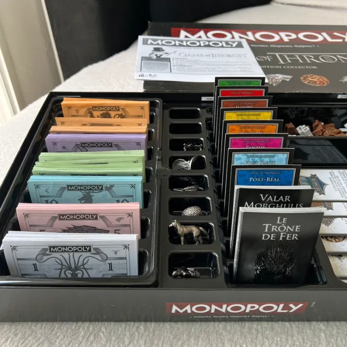Monopoly Game of Thrones / GOT - Édition Collector officielle Hasbro - photo numéro 4