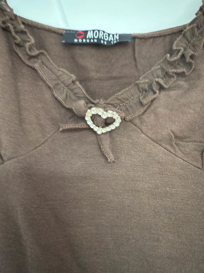 Haut débardeur Morgan marron en S - photo numéro 2