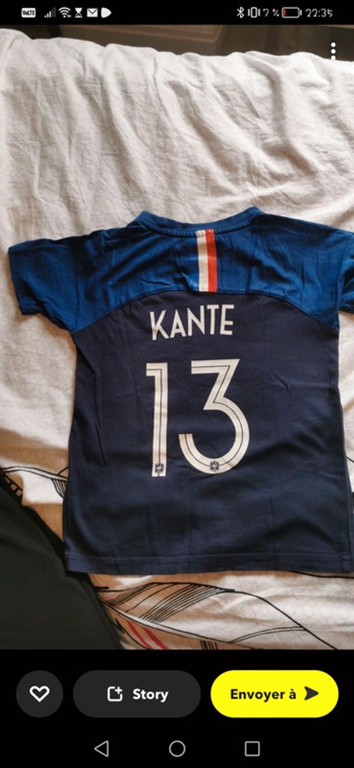 T-shirt fff France Kante 13 - photo numéro 2