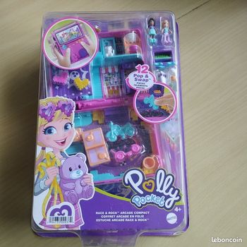 Coffret Polly Pocket Race & Rock Neuf