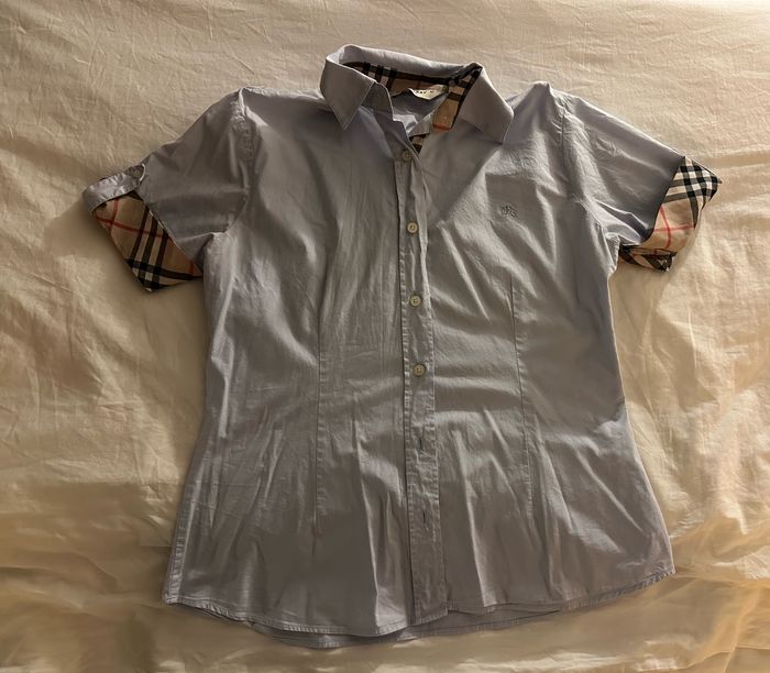 Chemise bleu ciel Burberry Taille 42