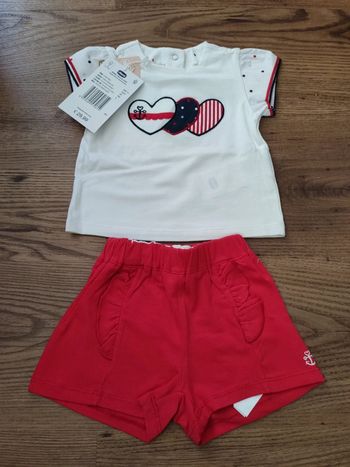 Ensemble fille chicco neuf