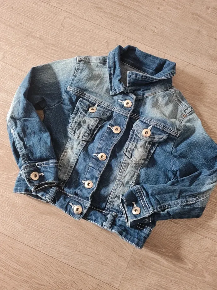 Veste en jeans 6 ans