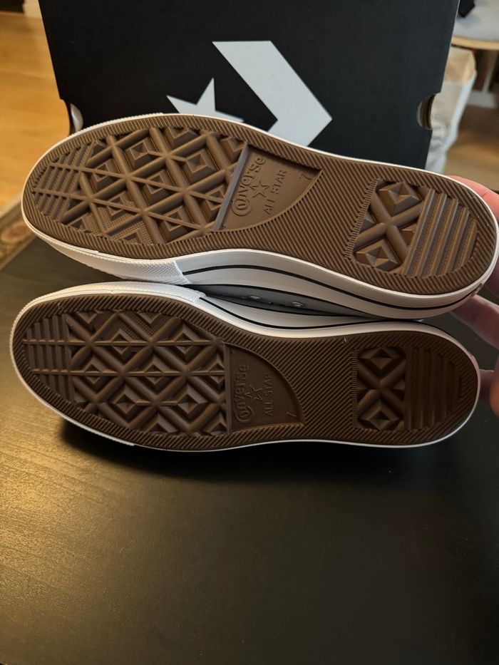 converse chuck taylor all star lift hi obsidian mist 570434c taille 40 - photo numéro 3