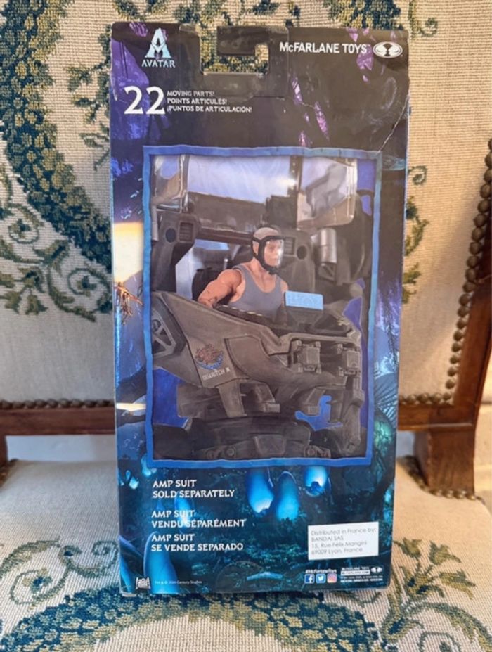 McFarlane Toys Coffret figurine Avatar Colonel Miles Quaritch articulé collection - photo numéro 4