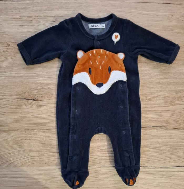 10 pyjamas bébé taille 1 mois - photo numéro 7
