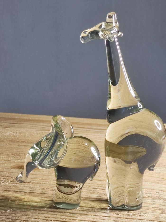 Duo de verre animaux - photo numéro 4