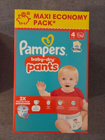 Couches pants taille 4